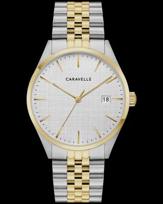 Caravelle Men's Classic Two-Tone Watch Caravelle Men's Classic Two-Tone Watch