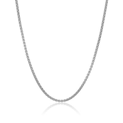 Juniors Polished Round Box Chain – 2mm Stainless Steel