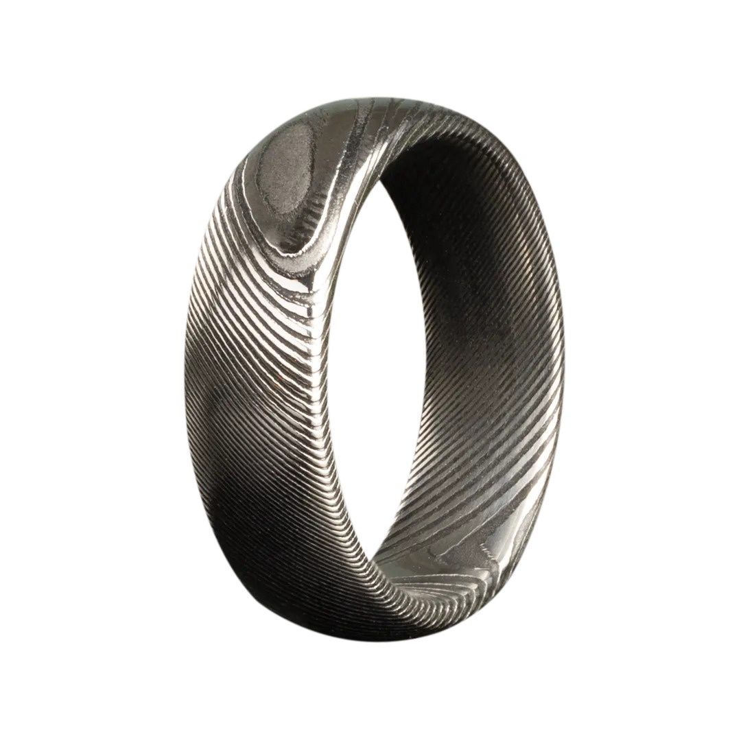 6mm Damascus Dome Polished