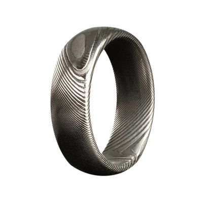 6mm Damascus Dome Polished