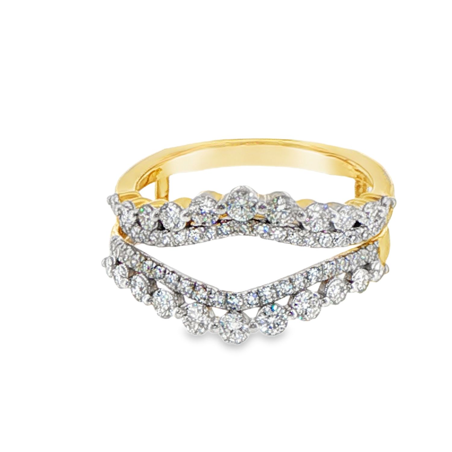 14k YG 0.99ctw Lab Diamond Enhancer