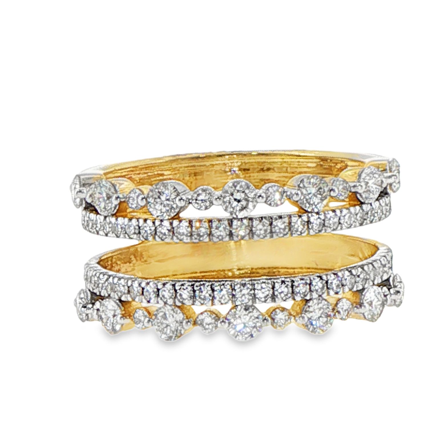 14k YG 1.17ctw Lab Diamond Enhancer