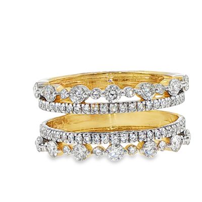 14k YG 1.17ctw Lab Diamond Enhancer