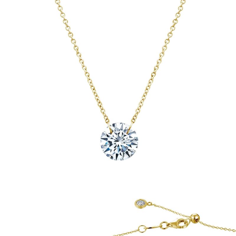 GPSS 2ctw Solitaire Necklace 18"