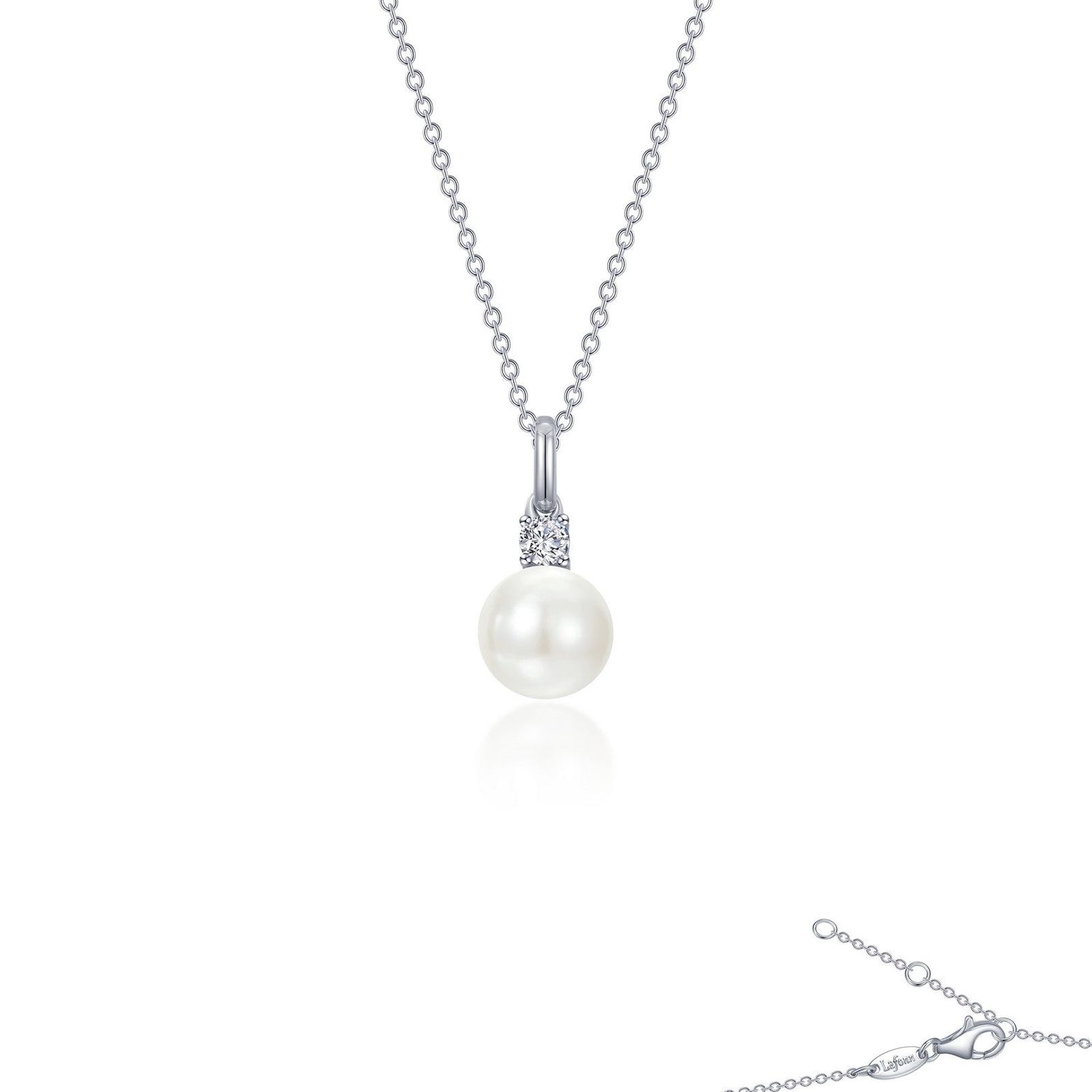 SS Cultured Freshwater Pearl Necklace 20"