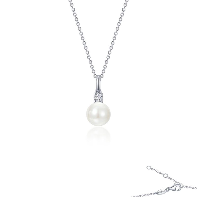 SS Cultured Freshwater Pearl Necklace 20"