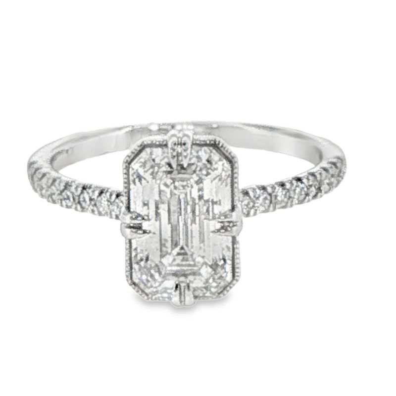 14k WG 2.25ctw Lab Diamond Engagement Ring