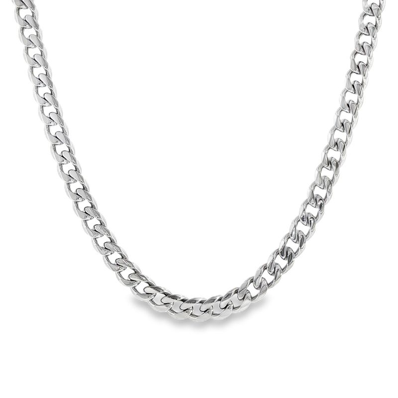 Stainless Polished 4.6mm-18" Curb Chain