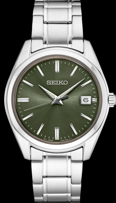 Seiko Essentials Quartz Green Dial Men's Watch Seiko Essentials Quartz Green Dial Men's Watch
