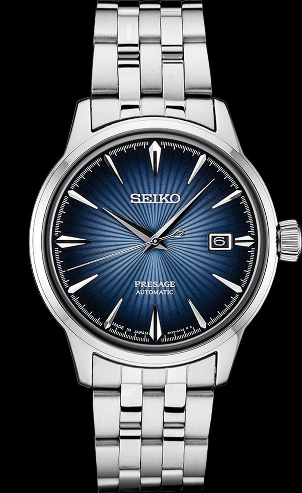 Seiko Presage Cocktail Time Automatic Blue Dial Watch