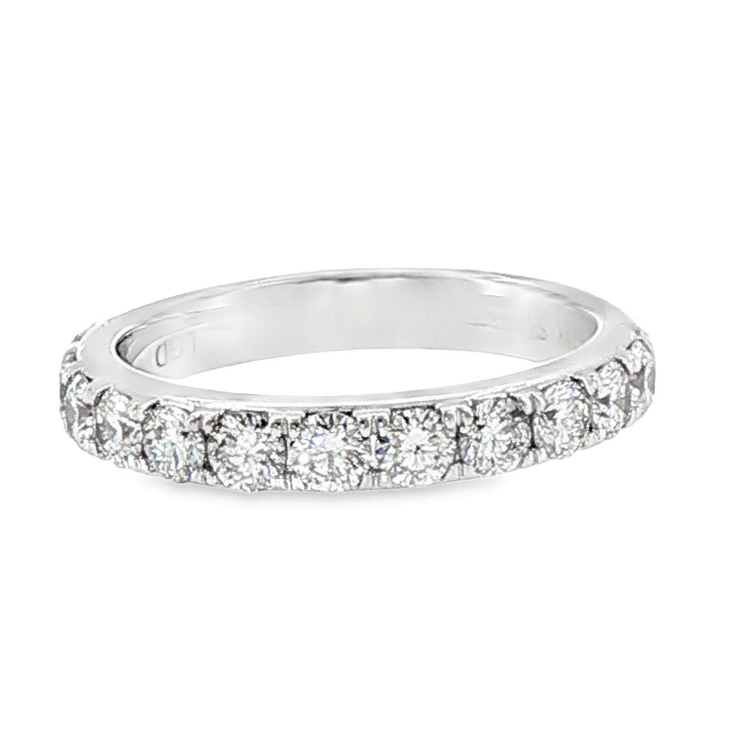 14k WG 1.00ctw Lab Diamond Wedding Band
