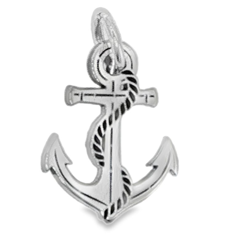 SS Anchor Charm BCJ1212