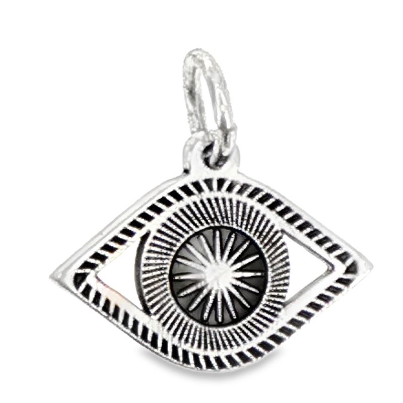 SS Evil Eye Charm BCJ1217 SS Evil Eye Charm BCJ1217