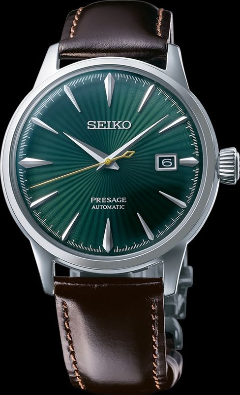 Seiko Presage Coctail Time Automatic Green Dial Men's Watch