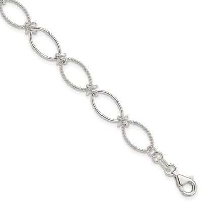 SS Oval Link Bracelet