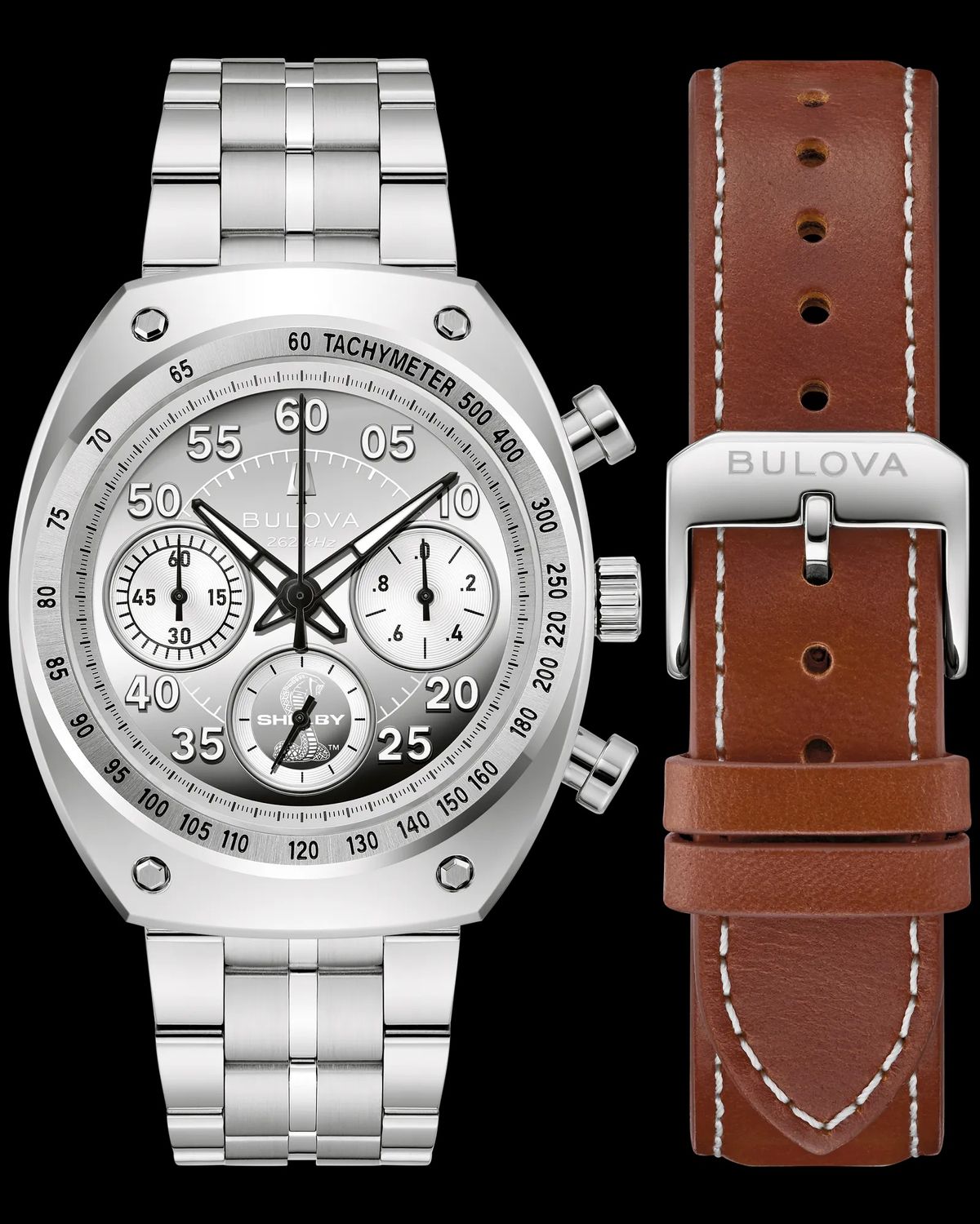 Shelby Racer Chronograph Men's Mirror Polish Dial Watch