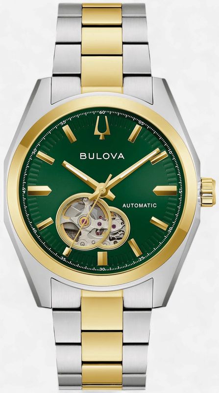 Bulova Surveyor Automatic Men's Watch Green Dial