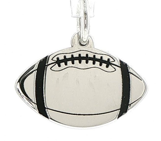SS Friday Night Lights Football Charm BCJ1224 SS Friday Night Lights Football Charm BCJ1224
