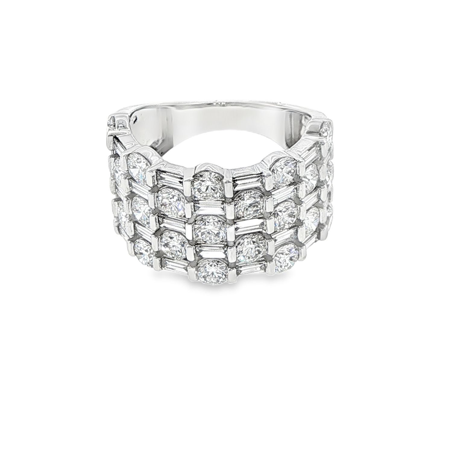 10k WG 3.75ctw LGD Fashion Ring