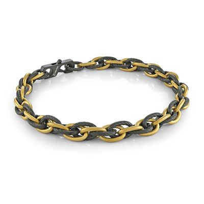 The Eclipse Two-Tone Rope Bracelet