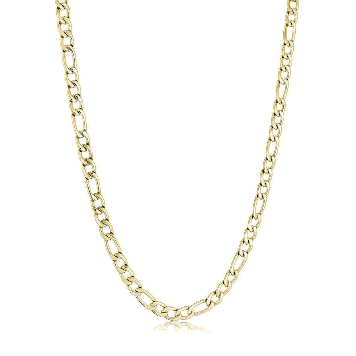 The Classic Figaro Gold IP Stainless Steel Chain