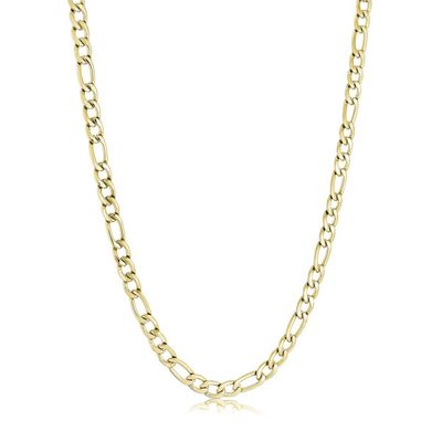 The Classic Figaro Gold IP Stainless Steel Chain