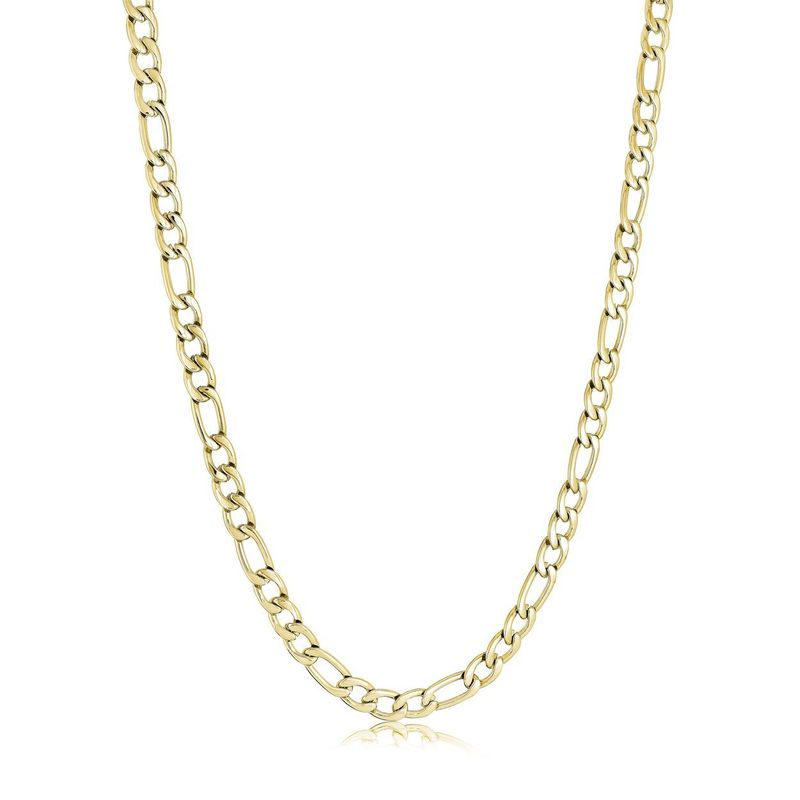 The Classic Figaro Gold IP Stainless Steel Chain