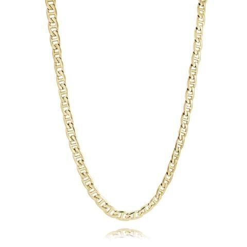The 7mm Mariner Link Gold IP Stainless Steel Chain