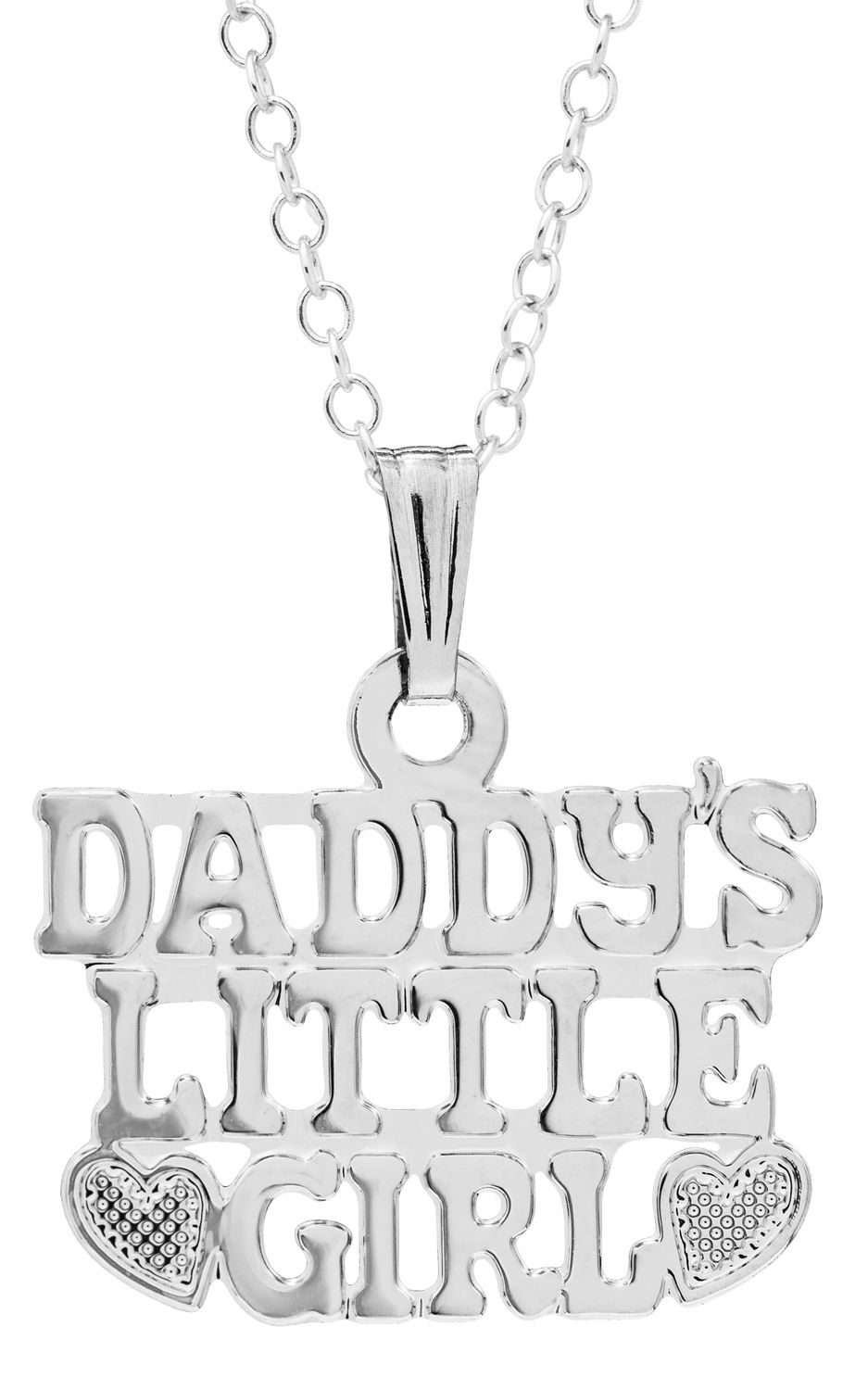 Sterling Silver Daddy's Little Girl Necklace 15 Sterling Silver Daddy's Little Girl Necklace 15"