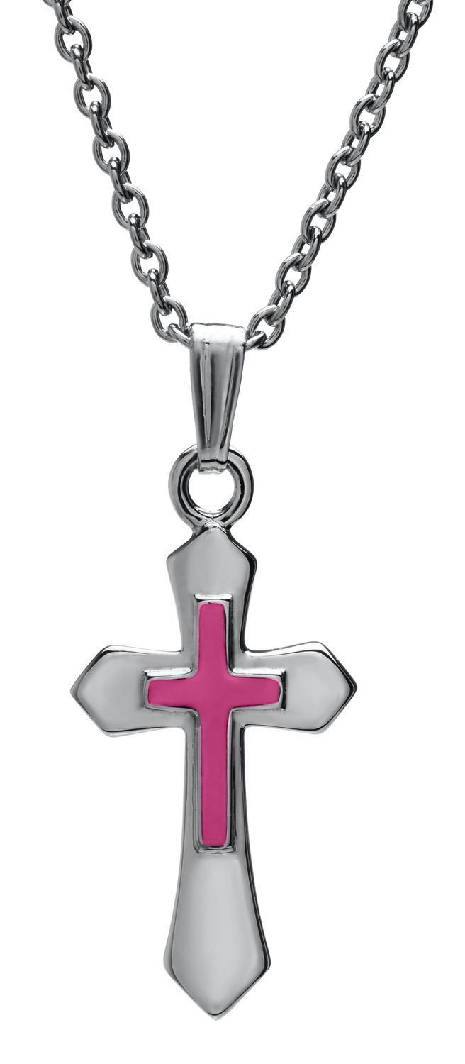 Sterling Silver Cross Necklace 15 Sterling Silver Cross Necklace 15"