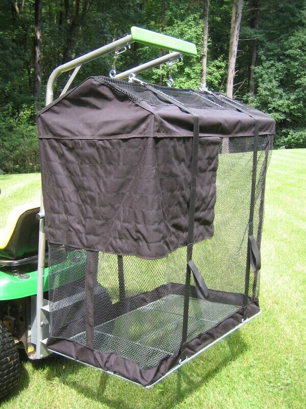 LeafCat® Universal Leaf & Grass Bagging System for Lawn Tractors