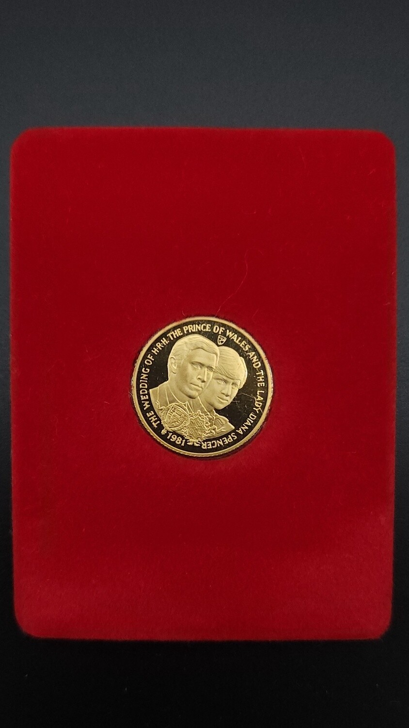 1981 Gold Coin Royal Wedding 1/2 Sovereign