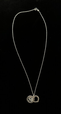 925 STERLING SILVER &quot;SISTERS&quot; NECKLACE