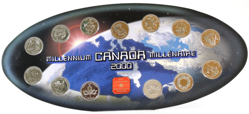 2000 Canada Millenium Souvenir Set