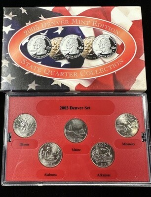 Denver 2003 State Quarter Collection