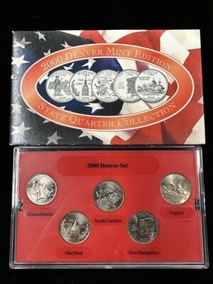 Denver 2000 State Quarter Collection