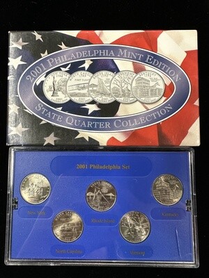 Philadelphia 2001 State Quarter Collection