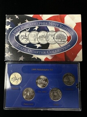 Philadelphia 1999 State Quarter Collection