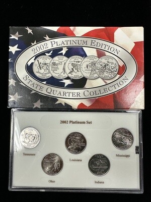 2002 Platinum Edition State Quarter Collection