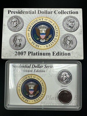 2007 Platinum Edition Presidential Dollar Collection - George Washington