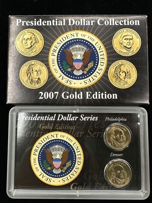 2007 Gold Edition Presidential Dollar Collection - James Madison