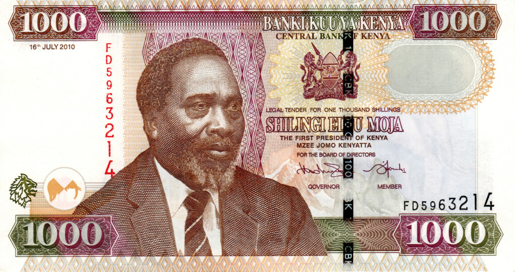 Kenya 1000 Shillings 2010 UNC Banknote P-51e Prefix FD Paper Money