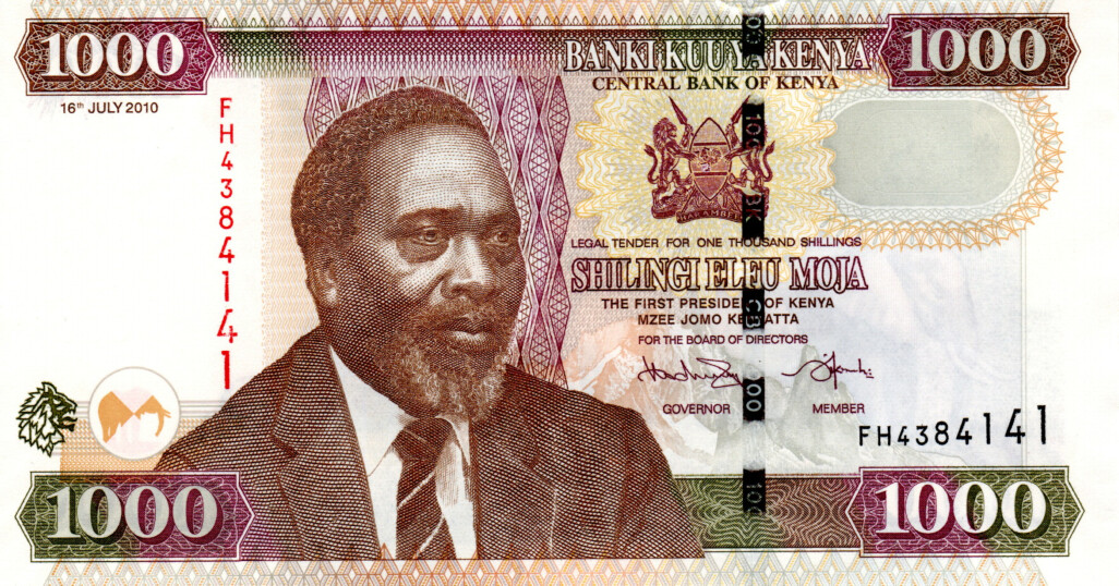 Kenya 1000 Shillings 2010 aUNC Banknote P-51e Prefix FH Paper Money