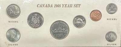 Canada Coin Set 1968