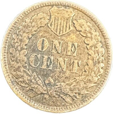 USA One Penny 1897 F-12 Indian Head Coin