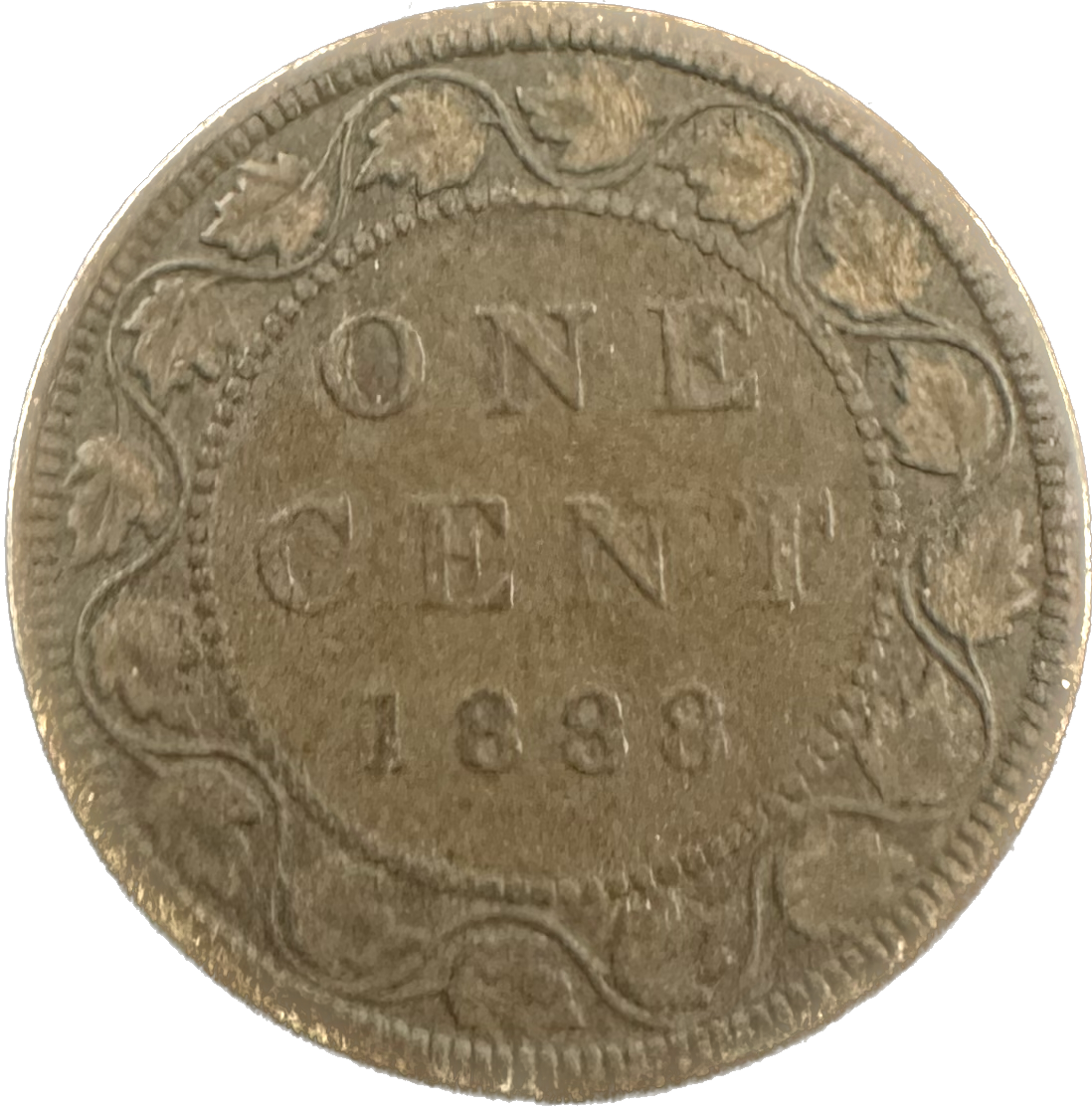 Canada 1 Cent 1888 VG-8 Coin