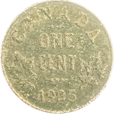 Canada 1 Cent 1925 VF-20 Coin