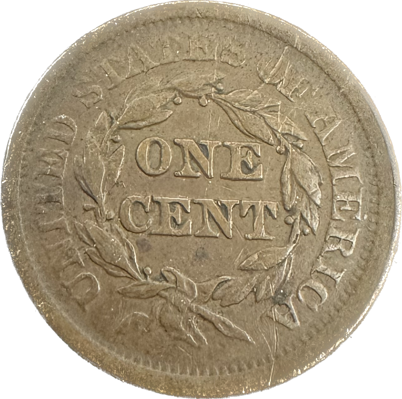 USA 1 Cent 1852 VF-35 Coin