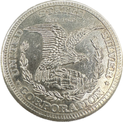 USA 1974 World Trade &amp; Commerce Pure Silver Coin