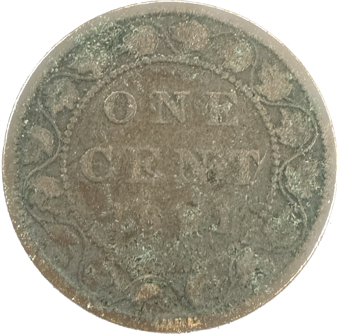 Canada 1 Cent 1891 G-4 LDLL Coin